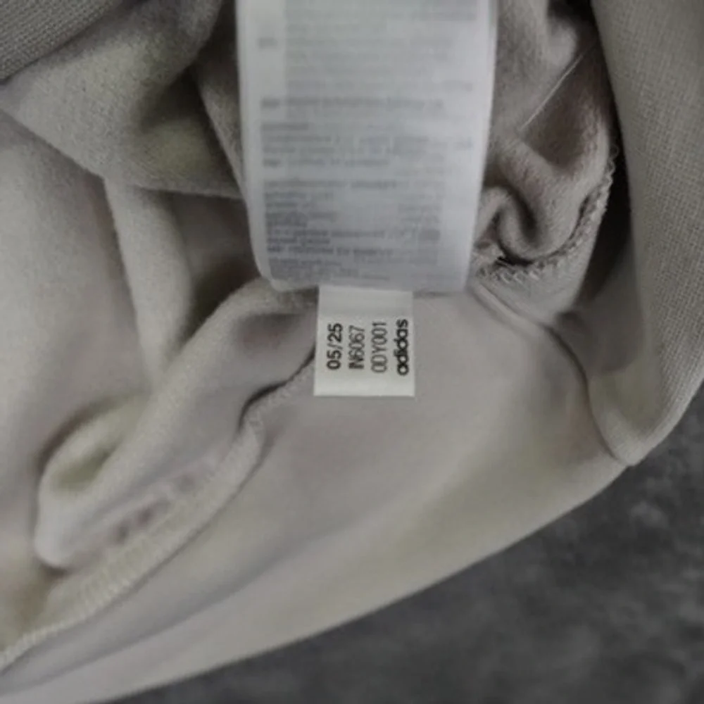 Adidas Hoodie Mens XL Beige M FEELCOZY HD Pullover Logo Fleece New